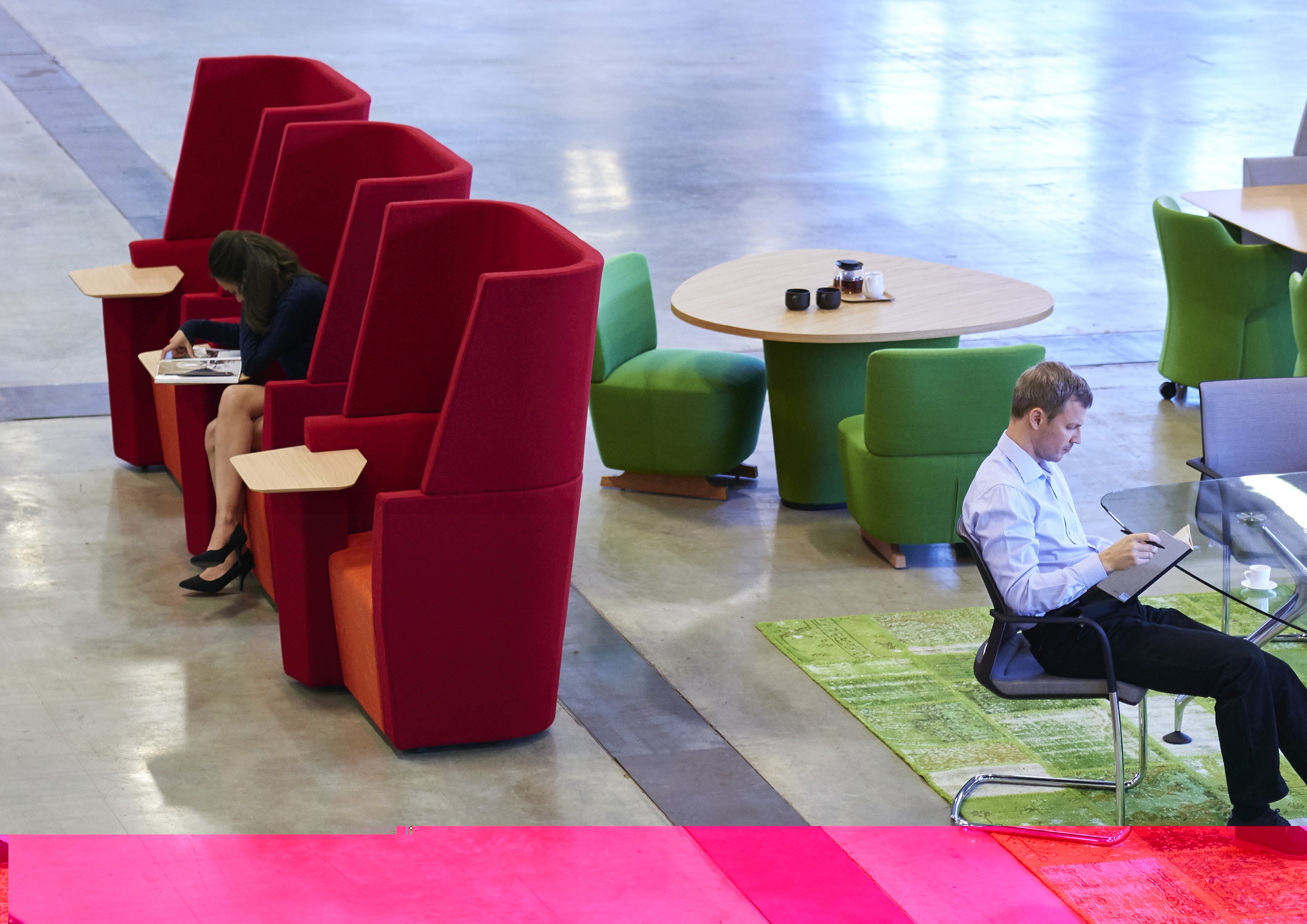 box espace de travail en coworking modulable