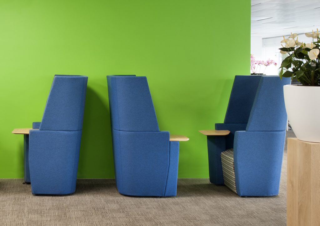 Banquette individuelle acoustique
