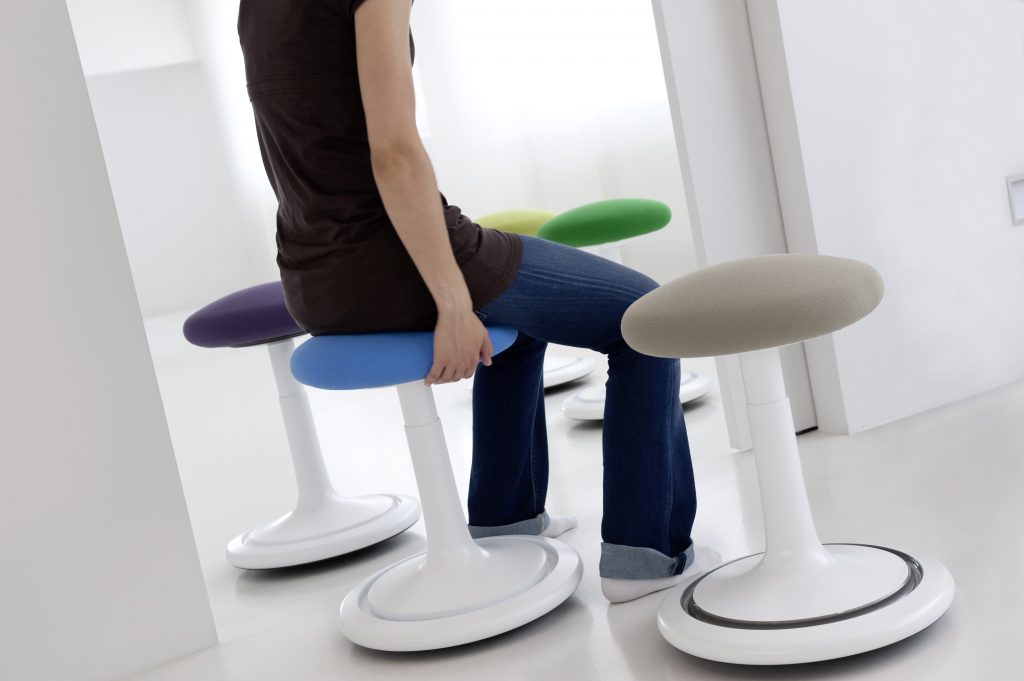 Tabouret ergonomique réglable en hauteur