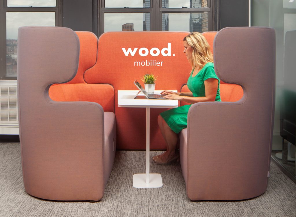 Box de coworking PEOPLE de Wood Mobilier