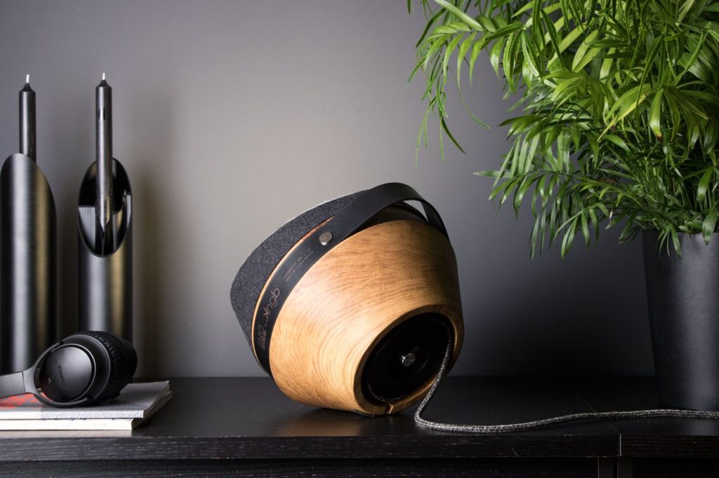 Lampe à poser en bois KNGB