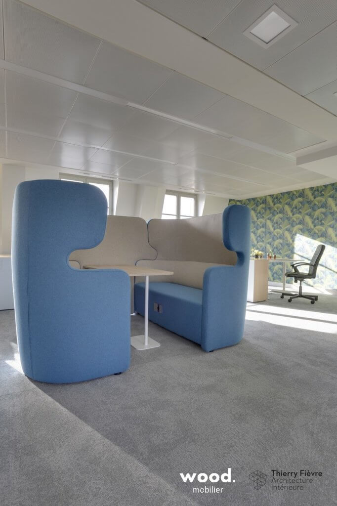 Canapés acoustiques pour 4 personnes