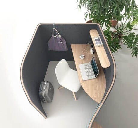 Alcôve acoustique bureau BULLE