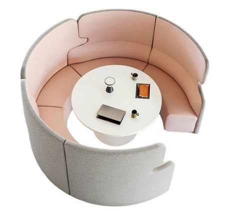 Alcôve acoustique au format circulaire TALK
