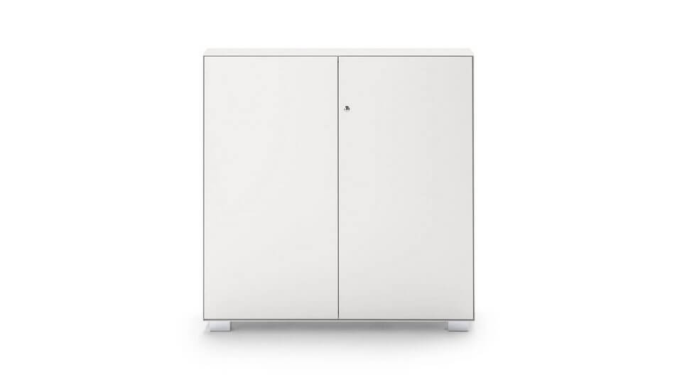 Armoire blanche design, finitions haut de gamme