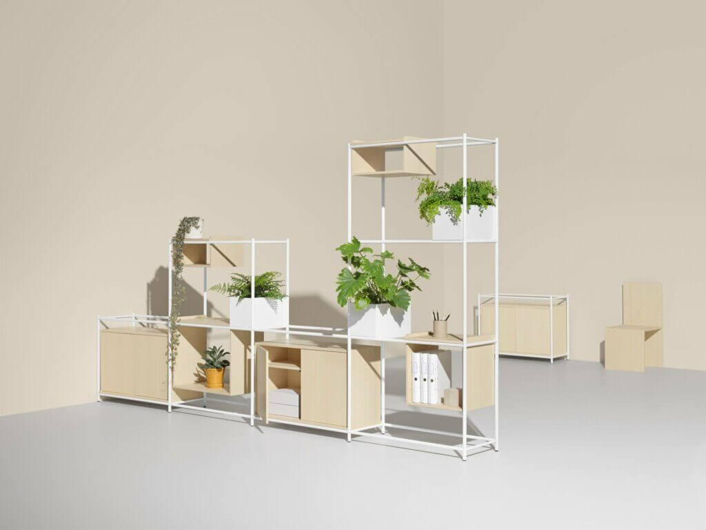 Separation Design In Computer Armoire de séparation design UNDERSTAND, pour les open space