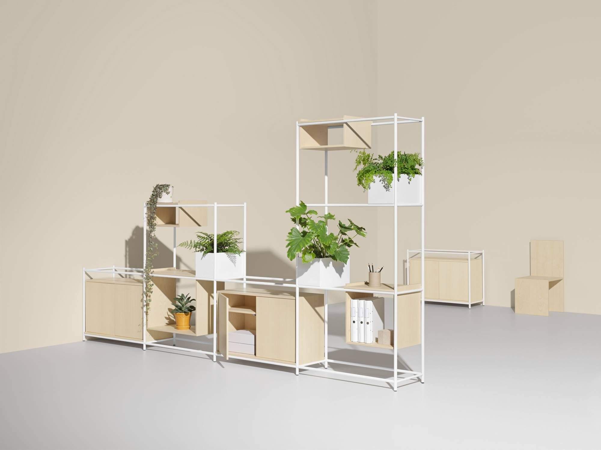 Armoire design et moderne pour séparer les bureaux UNDERSTAND