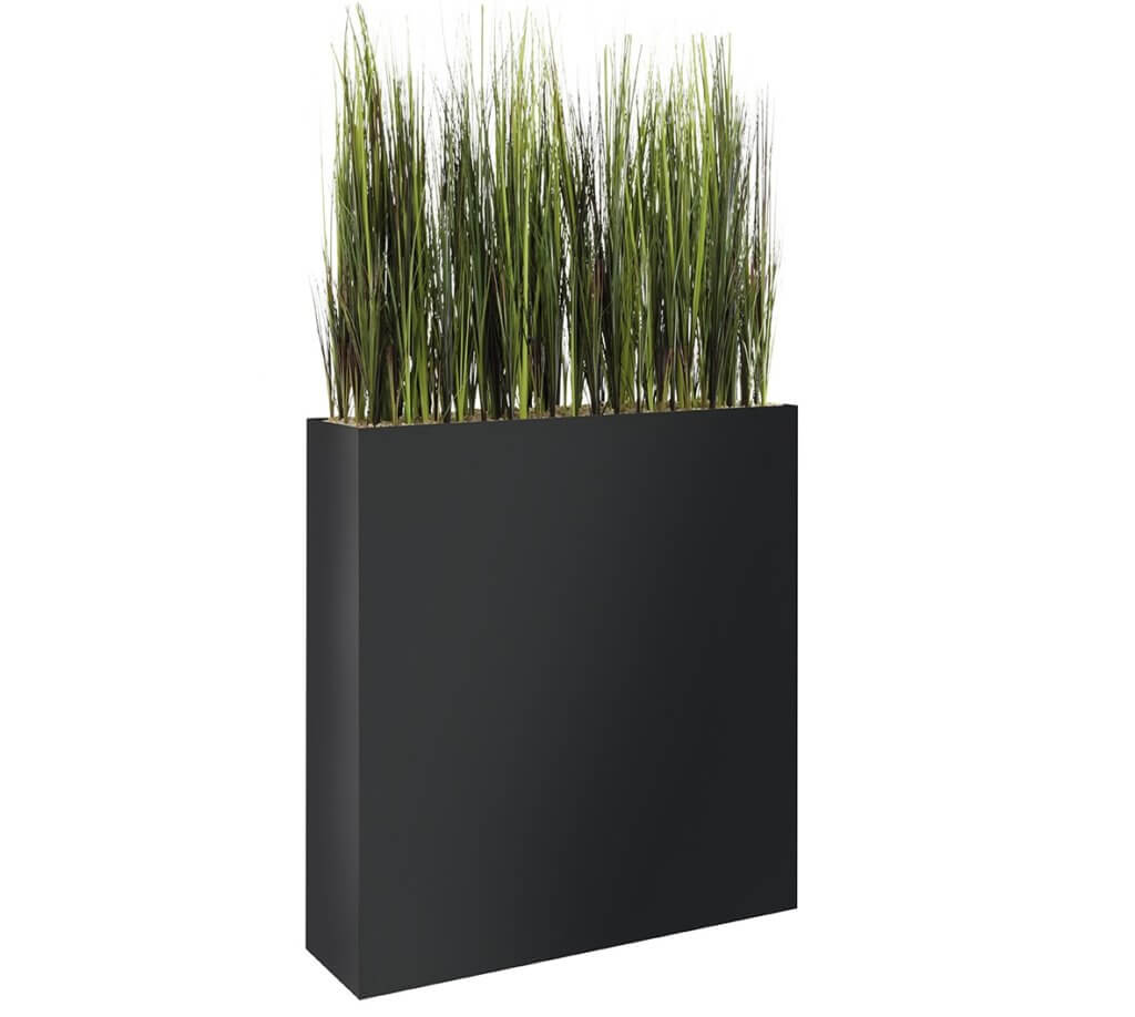 Accessoire de bureau design - bac floral - plante artificielle