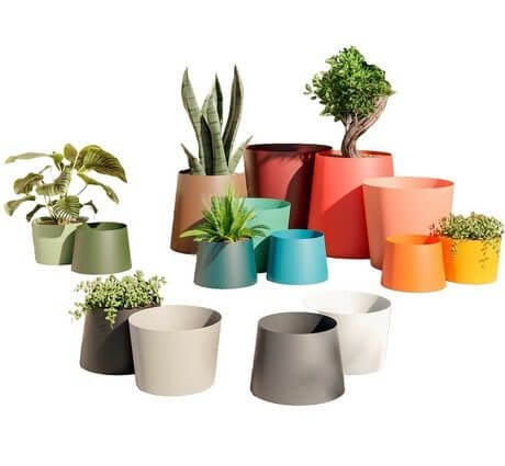 Pot pour plantes design pour les terrasses des professionnels