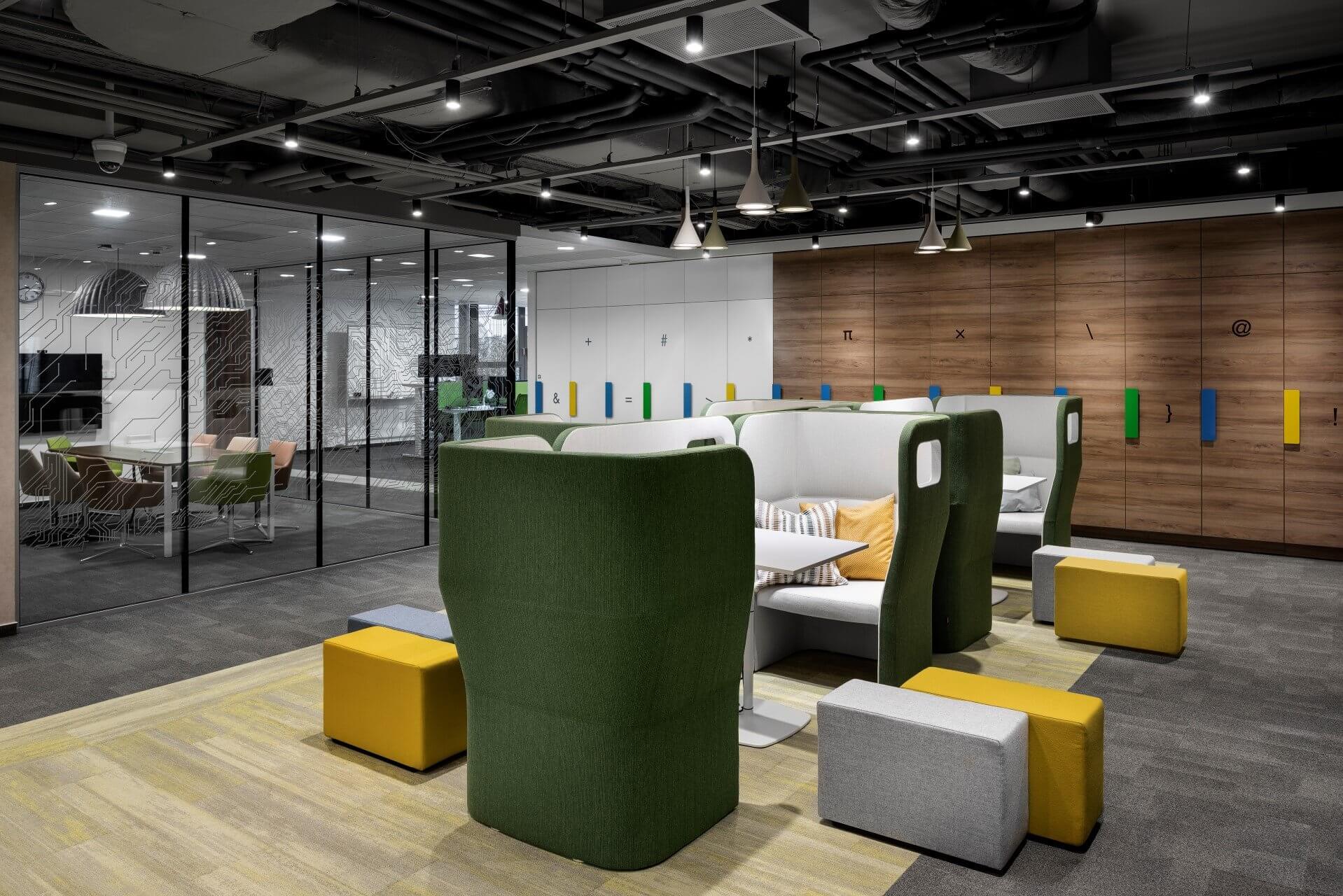 Banquette collaborative avec dossier haut ORACLE