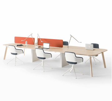 Bureau bench pour 6 personnes