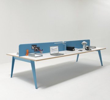 Bureau bench design compas laque