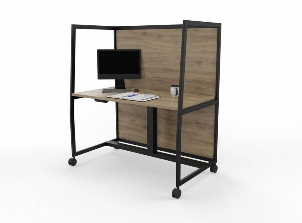 Bureau modulable assise debout MOB