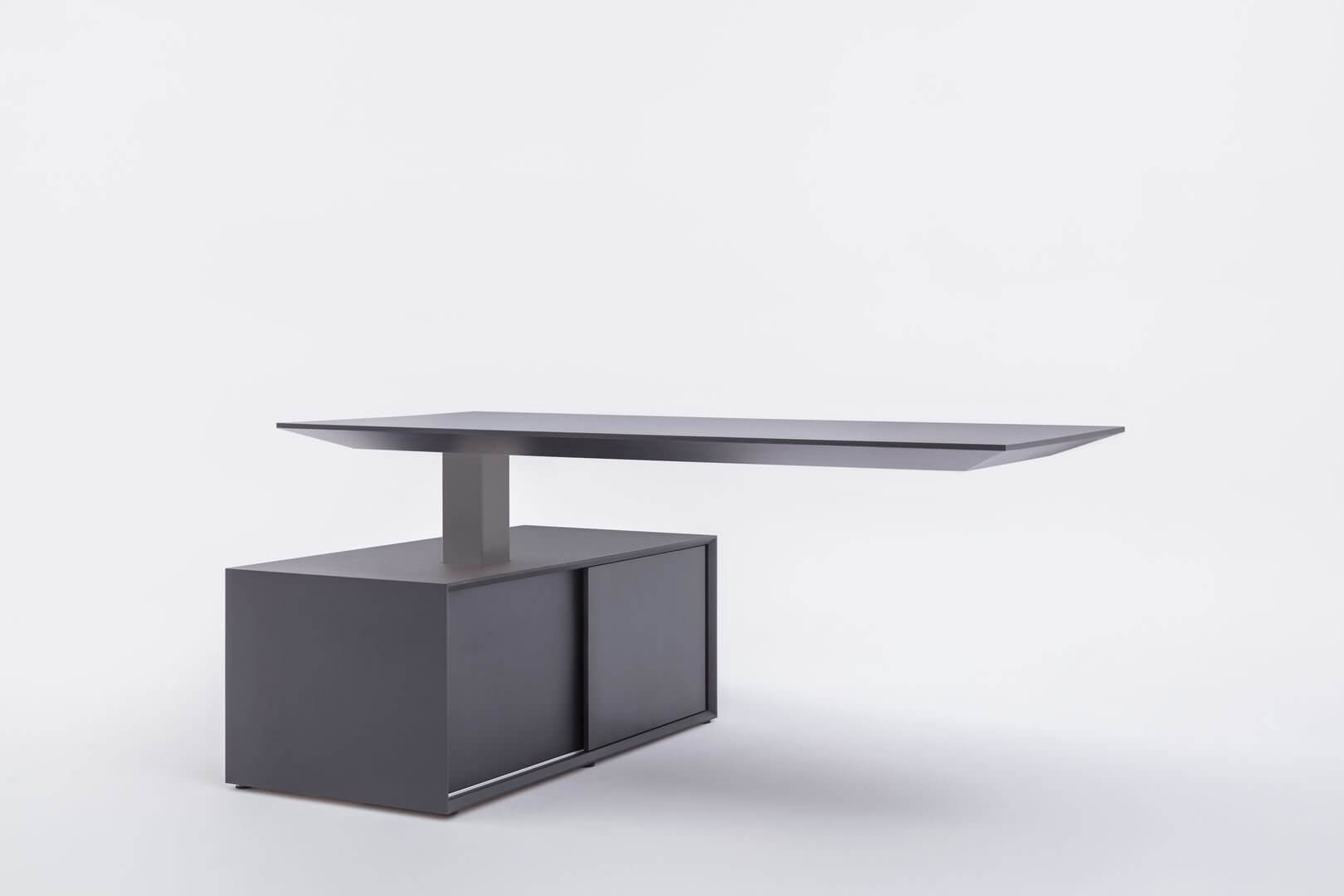 Bureau direction design noir GRAVITE