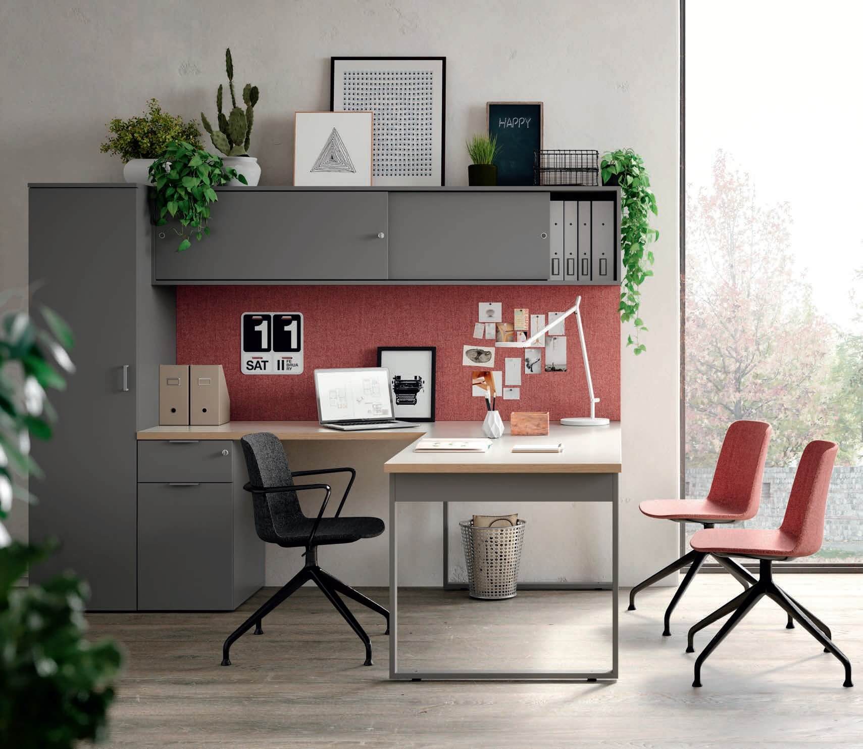 Bureau design avec retour