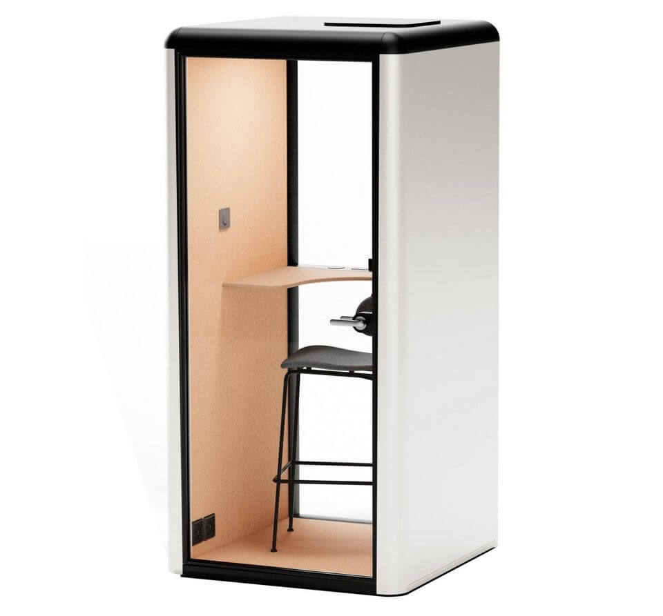 Cabine acoustique de bureau livrable rapidement