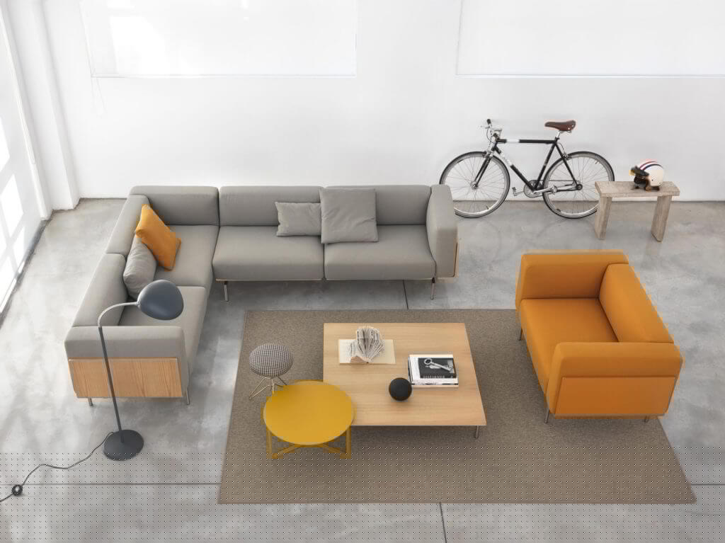 Sofa en angle WEELS