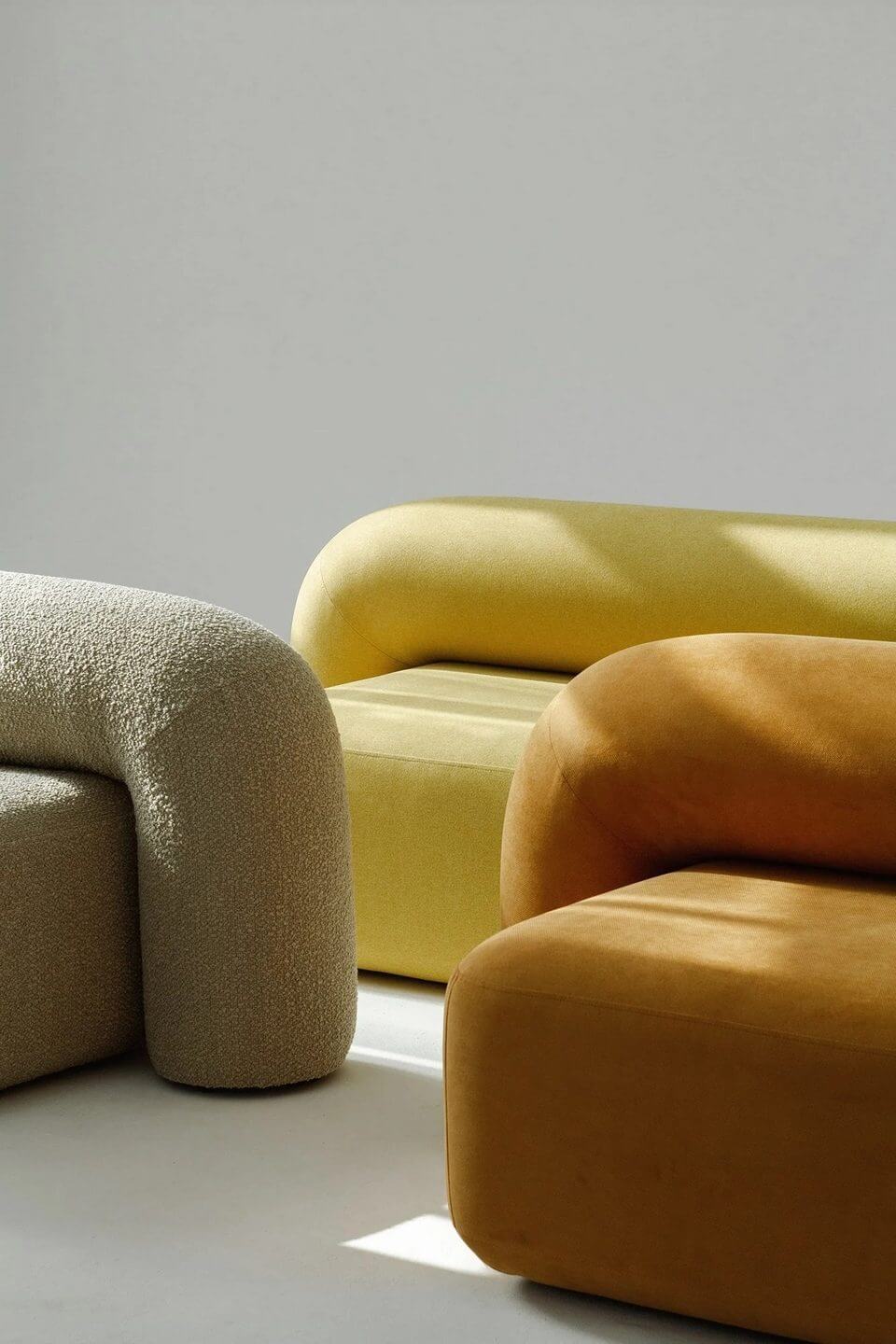 Sofa design contemporain pour l'accueil MOSS