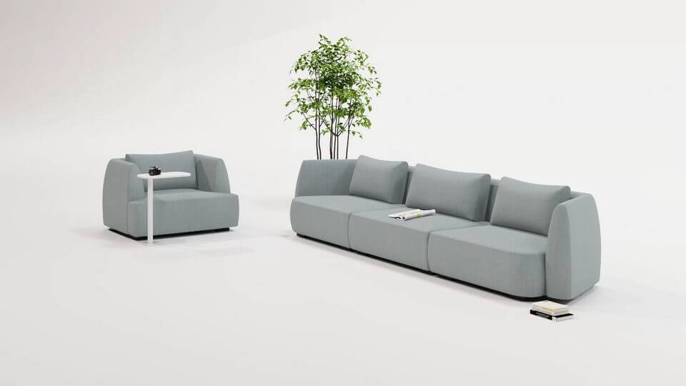 Canapé design pour créer des espaces détente en entreprise