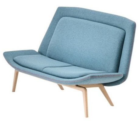 Canapé scandinave 2 places SKOLL