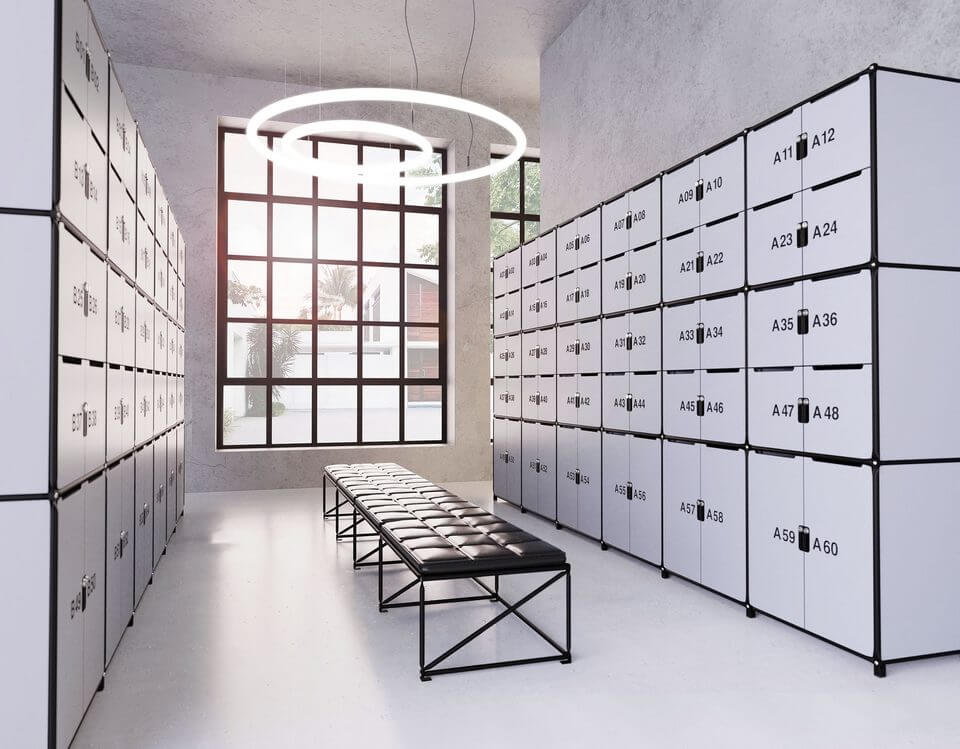 Casiers vestiaires haut de gamme pour les entreprises