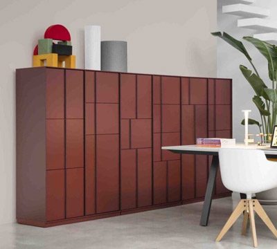 Caisson et casier de bureau