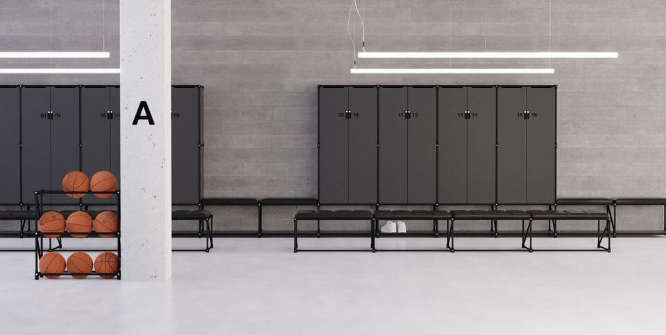 Casiers vestiaires design aux finitions très haut de gamme
