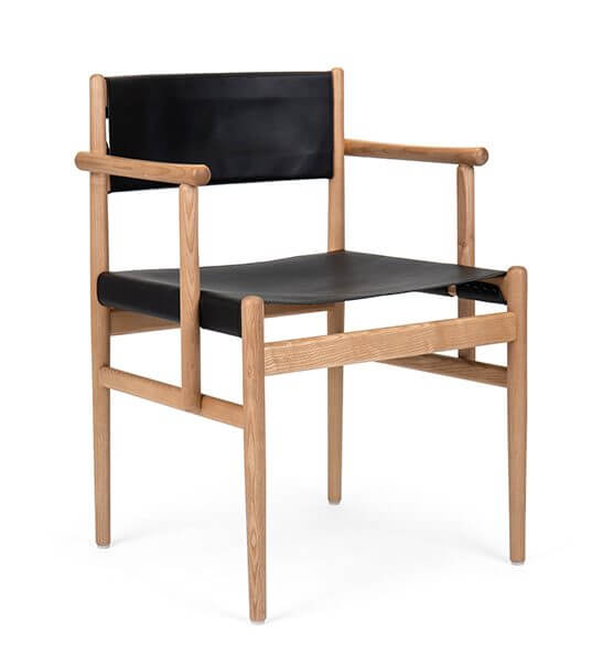 Chaise design en bois pour restaurant LIF
