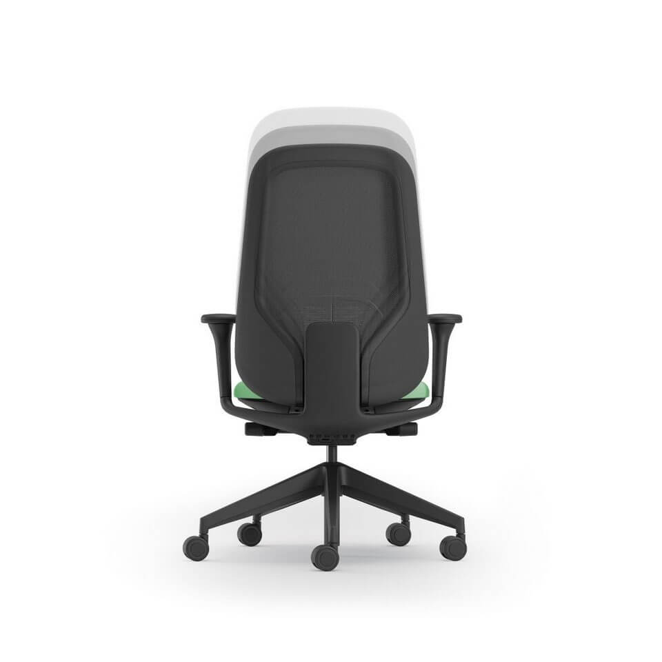 Chaise ergonomique design avec dossier réglable en hauteur SIGNA