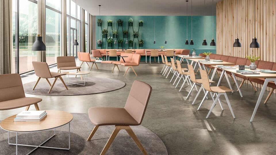 Chaise empilable design aux finitions haut de gamme