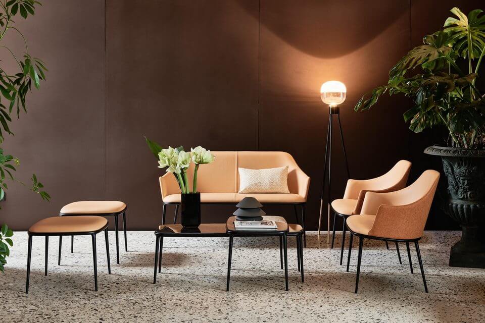 Mobilier lounge haut de gamme pour hôtels et restaurants