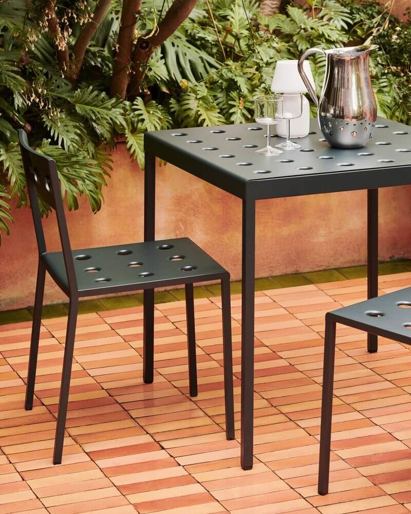 Chaise outdoor design pour terrasse de restaurant ou d'hôtel BALCONY
