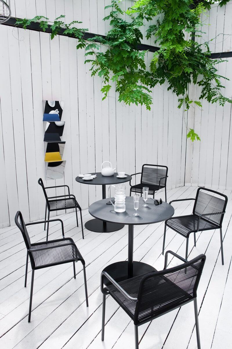 Chaise de terrasse pour restaurant haut de gamme ARIA