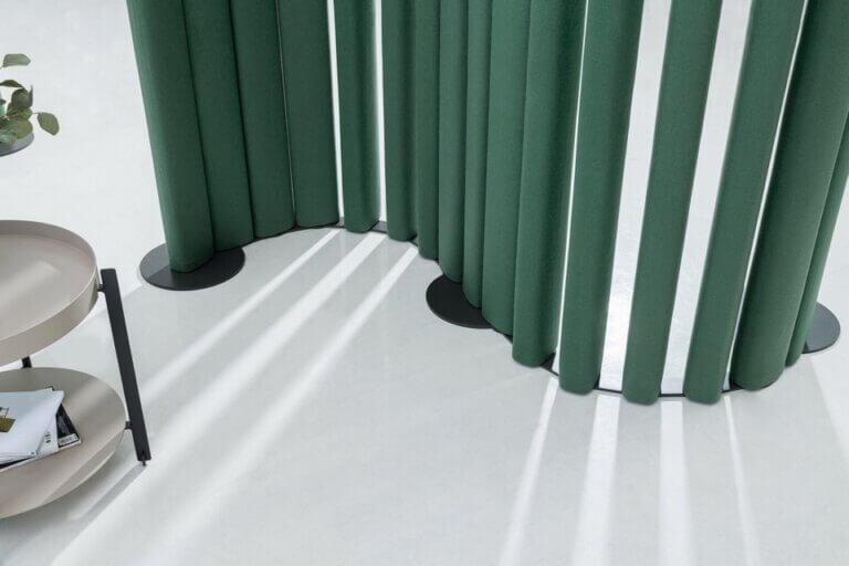 Cloison acoustique design et modulable hauteur 2 mètres