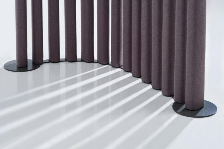 Cloison acoustique design et modulable hauteur 2 mètres
