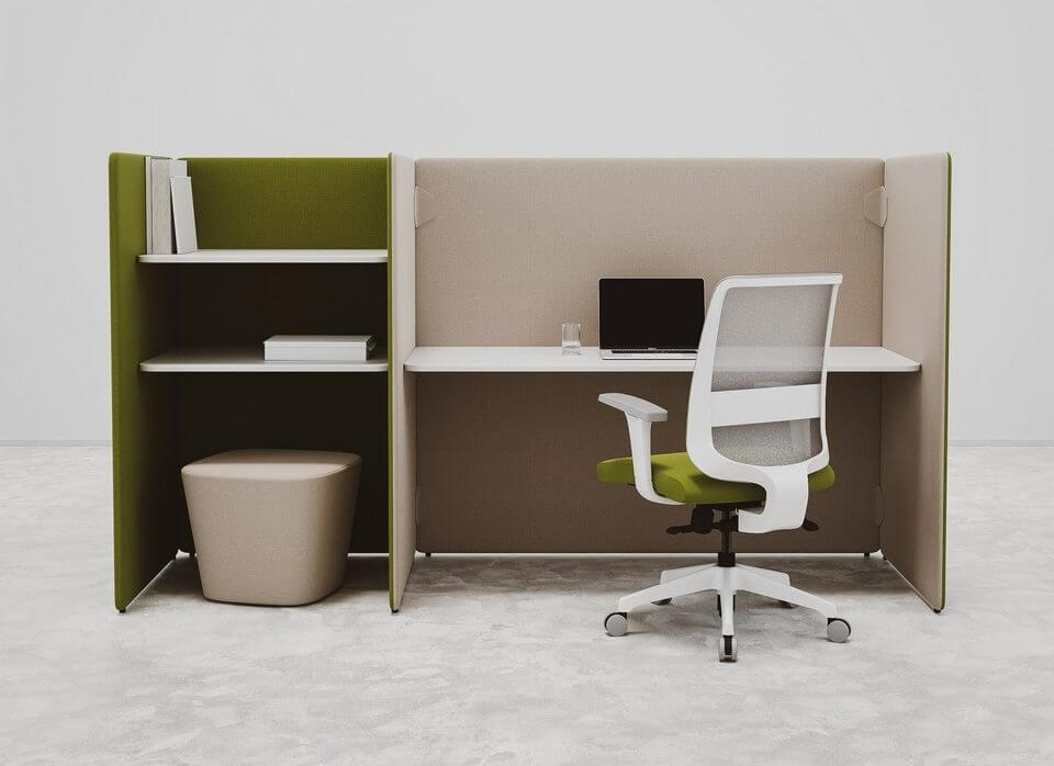 Cloisons acoustiques modulables pour les bureaux en open spaces 