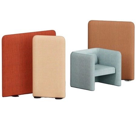 Cloison acoustique design SOFTWALL