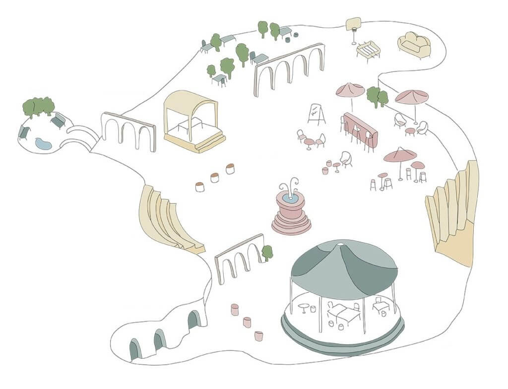 Aménager son open space comme un village grâce au mobilier