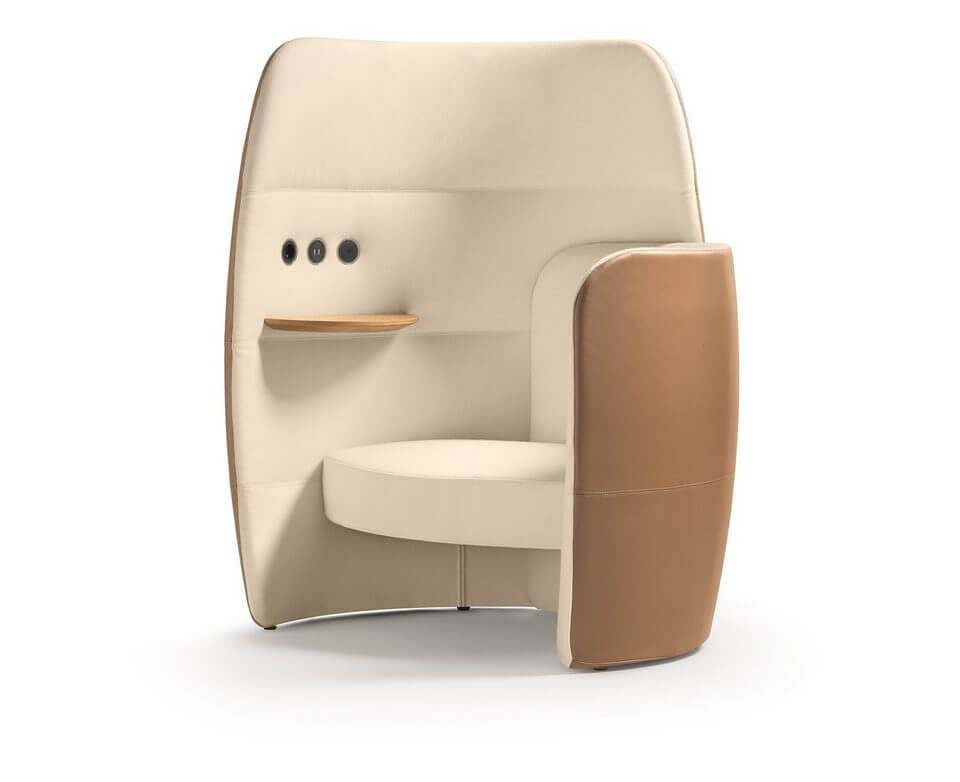 Fauteuil d'attente englobant design CHILL