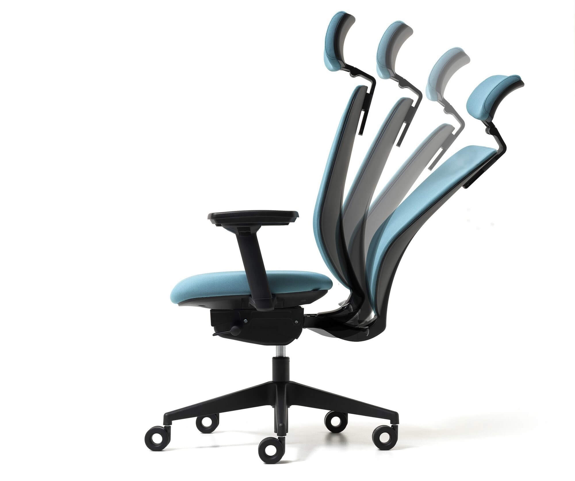 Fauteuil de bureau ergonomique sans réglage SKIN.