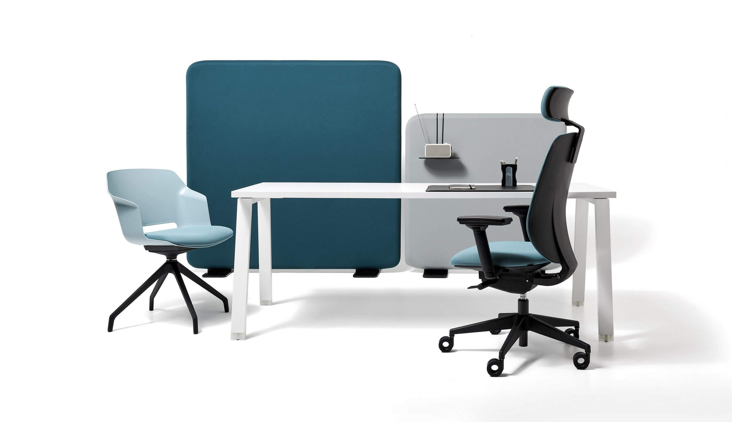 Chaise de bureau design et ergonomique SKIN pour les professionnels.