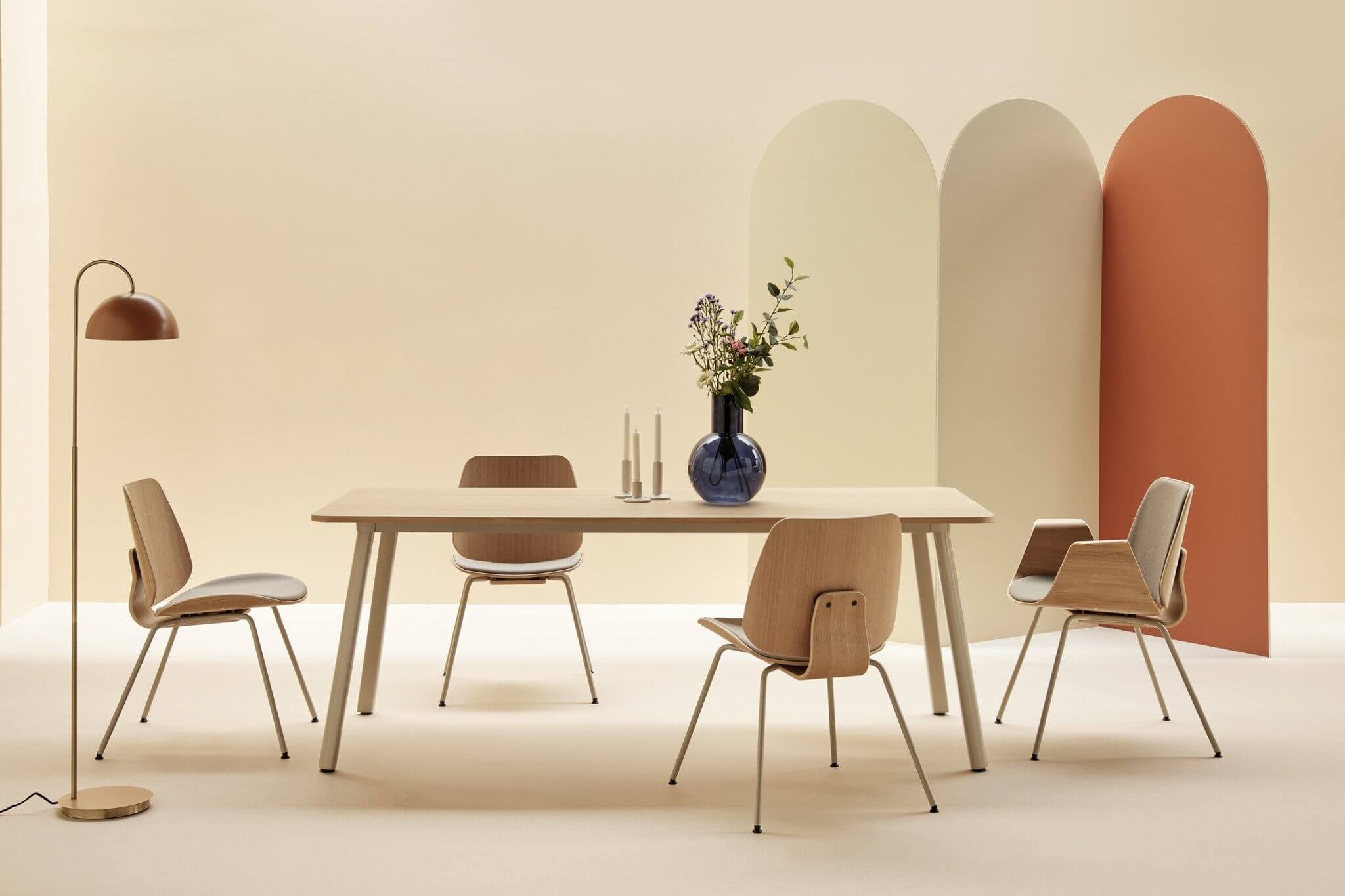 Fauteuils et chaises coque bois KLK