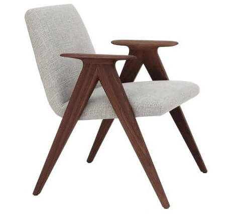 Fauteuil en bois pour hôtel LIBERA