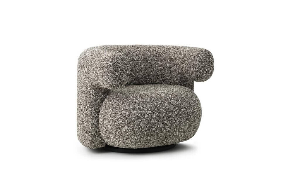 BURRA est un fauteuil design et confortable pour les espaces d'attente de luxe