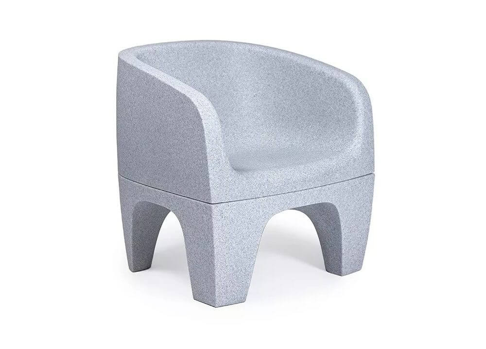 Fauteuil de terrasse écologique GUMMY