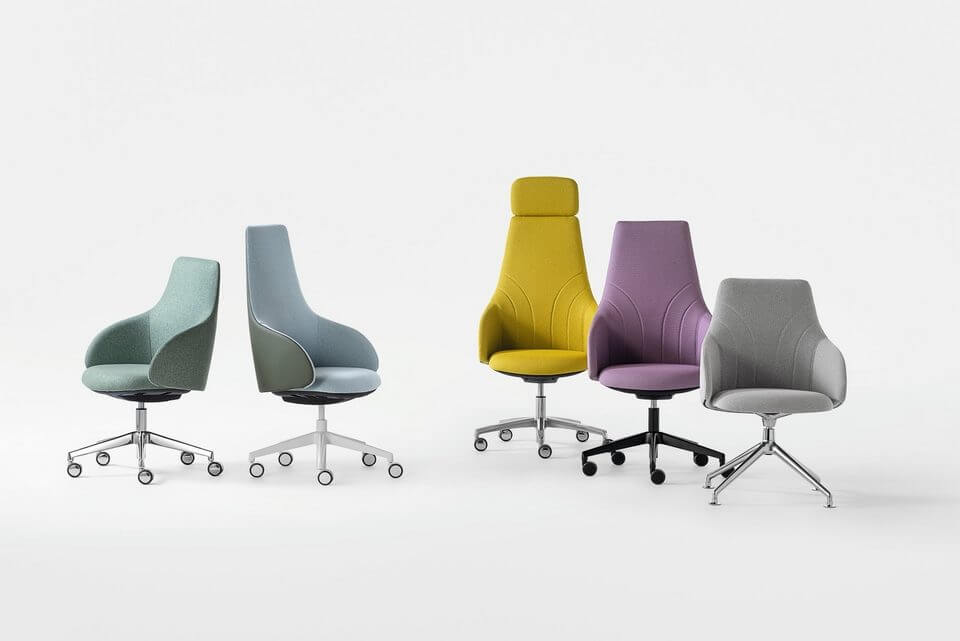 Fauteuil de travail design et haut de gamme pour bureau de direction