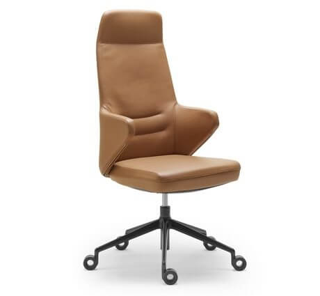 Fauteuil direction cuir haut gamme GUIA