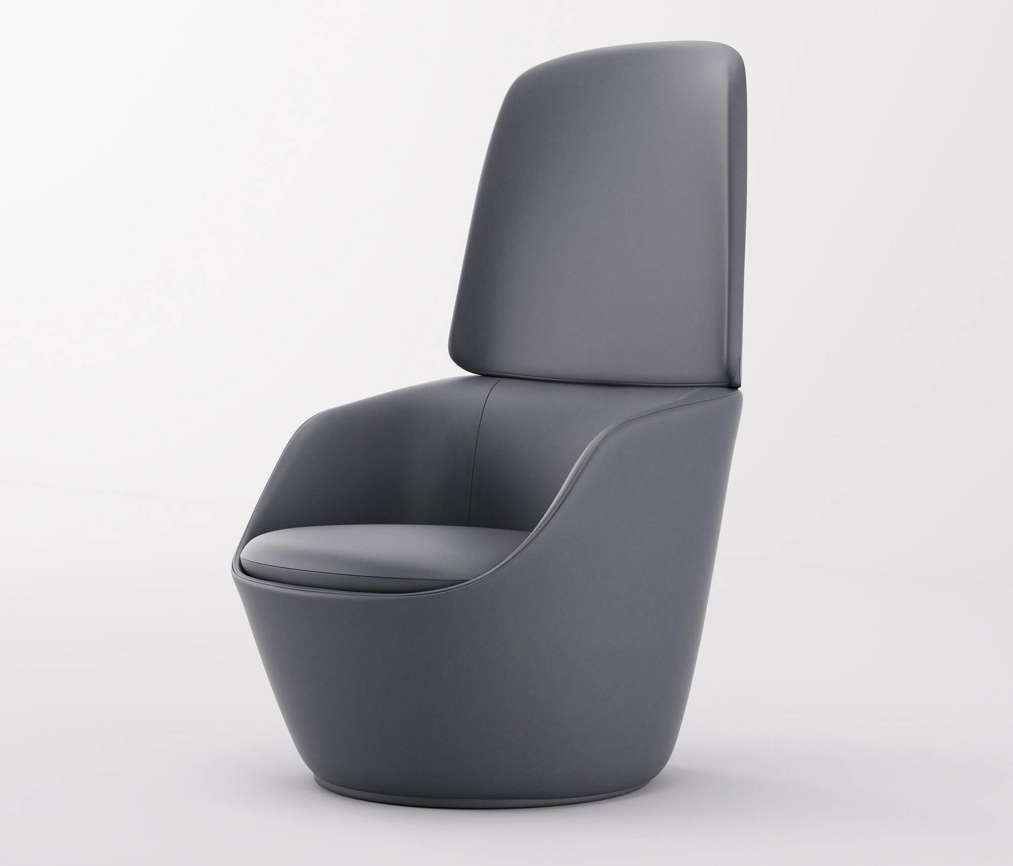 Fauteuil haut dossier design RAF.