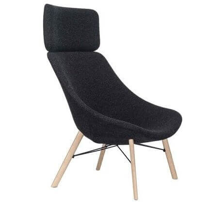 Fauteuil design scandinave AUKI