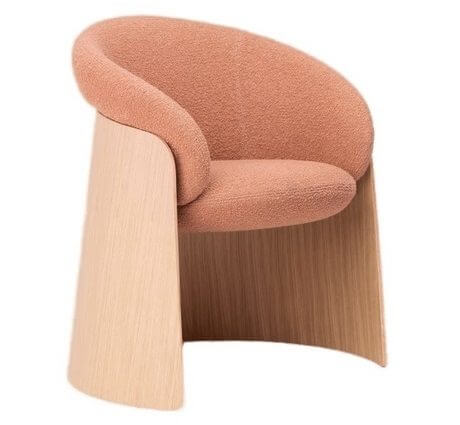 Fauteuil de restaurant design GINGER